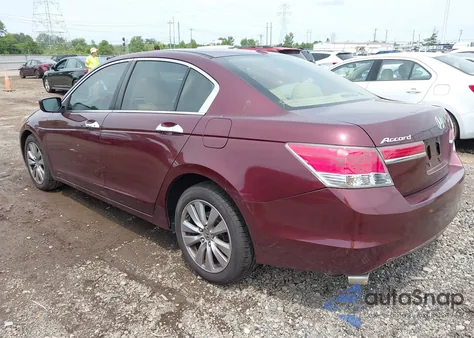 2012 Honda Accord 3.5 Ex-L from USA, damaged, VIN 1HGCP3F85CA037892